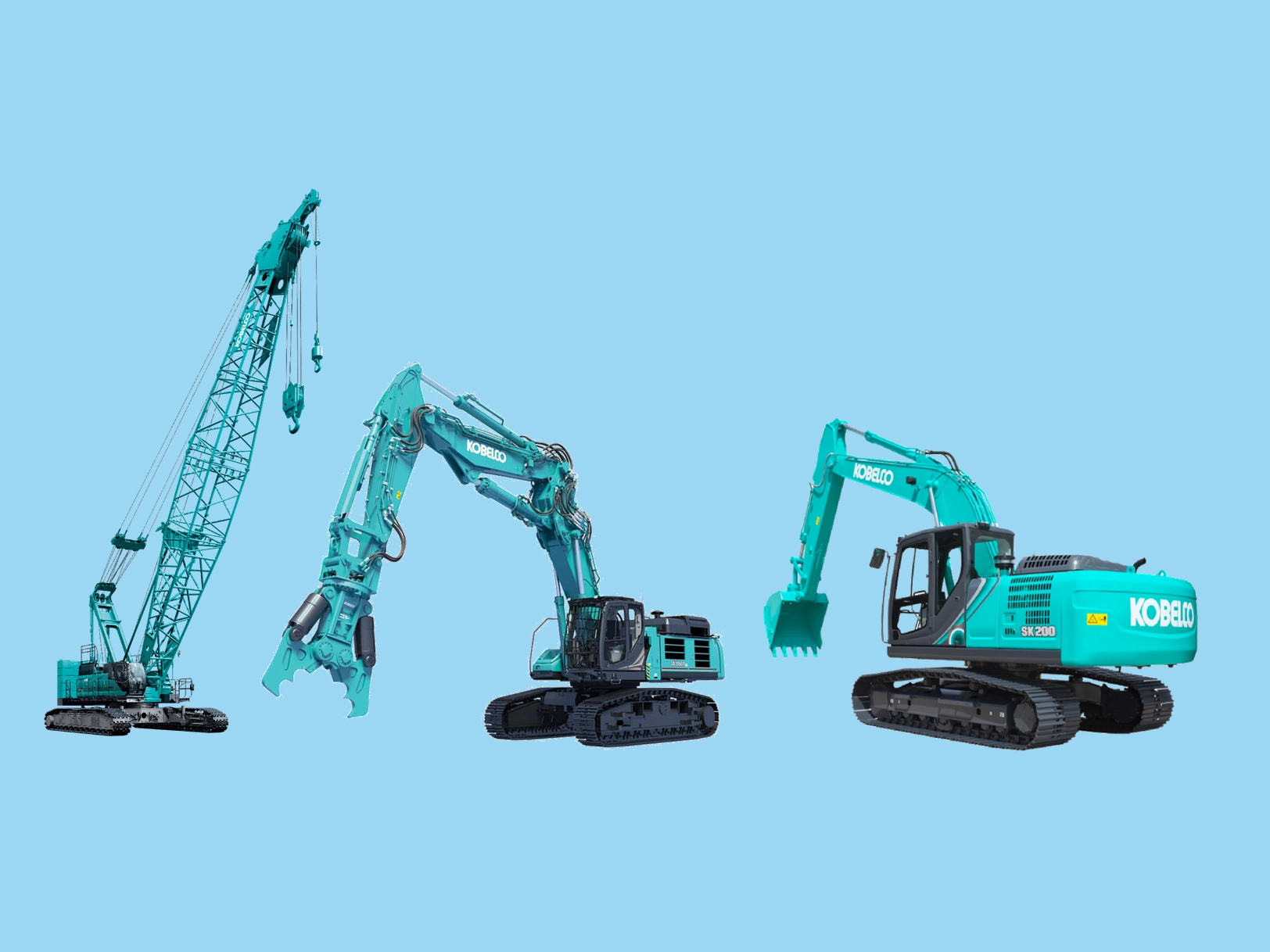 Máy xúc & cần cẩu Kobelco